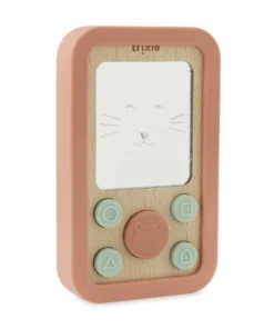 Trixie Babytelefon aus Holz & Silikon | Katze