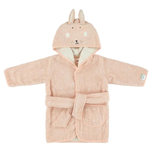 Trixie Bademantel 100% Bio Baumwolle (1-2 J.) | Hase