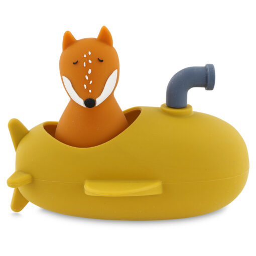 Trixie Silikon Badespielzeug (ab 12 Monaten) | U-Boot Fuchs