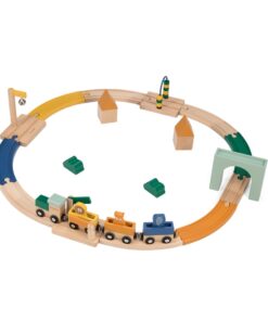 Trixie Holz Eisenbahn Set mit Tieren (ab 3J.)