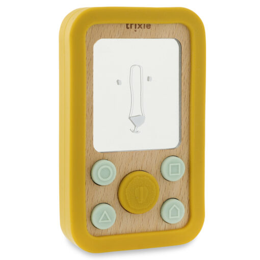 Trixie Babytelefon aus Holz & Silikon | Löwe