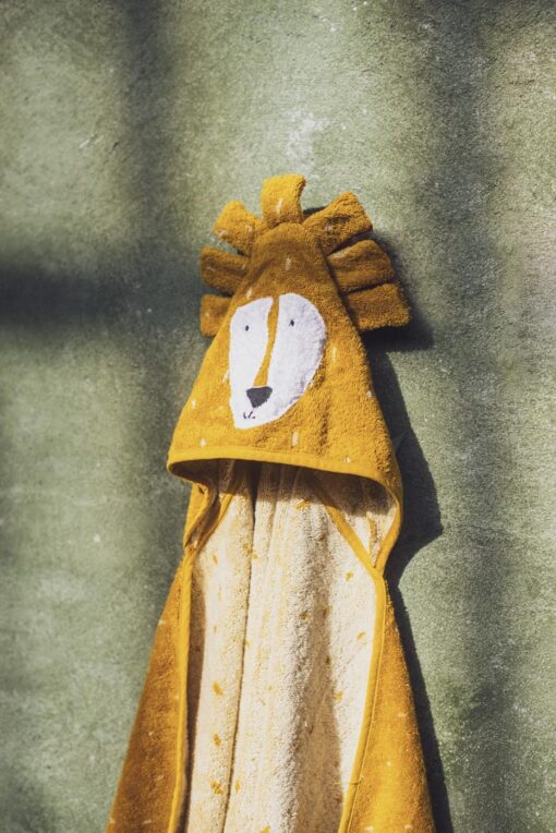 Trixie Kapuzen Badetuch 70x130 cm (18M+) | Löwe – Bild 4