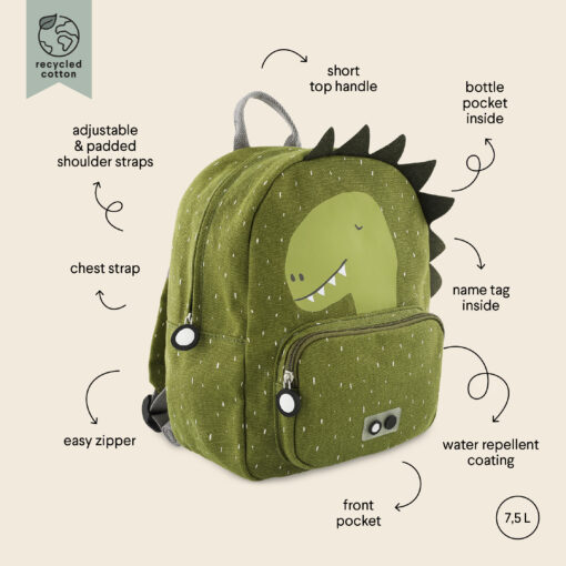 Trixie Kinder Rucksack | Dino