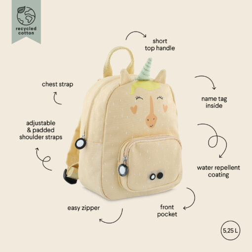 Trixie Kleinkind Rucksack | Einhorn – Bild 6