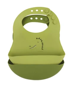 Trixie Silikon Lätzchen 2-pack | Dino