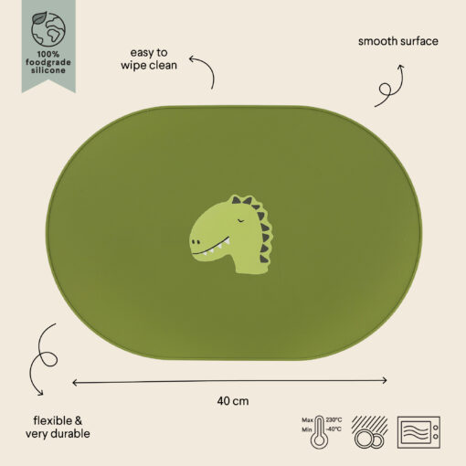 Trixie Silikon Tischset | Dino