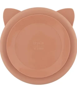 Trixie Silikon Kinderteller mit Saugnapf | Katze