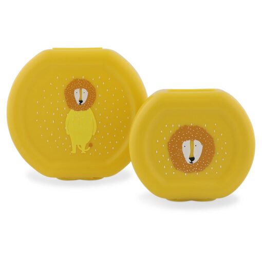 Trixie 2er-Set Snackboxen mit Clip | Löwe