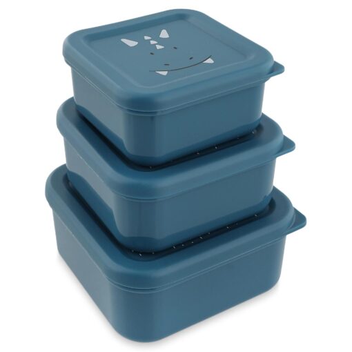 Trixie 3er-Set Snackboxen stapelbar | Triceratops – Bild 12
