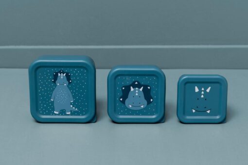 Trixie 3er-Set Snackboxen stapelbar | Triceratops – Bild 6