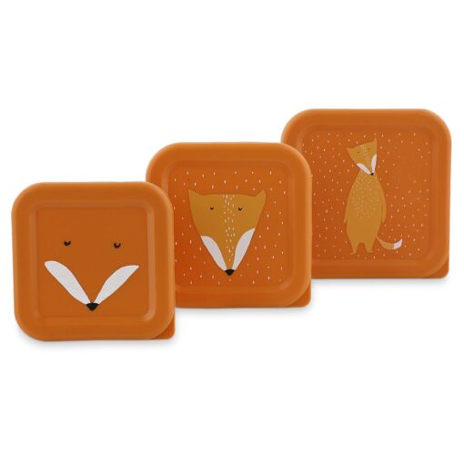 Trixie 3er-Set Snackboxen stapelbar | Fuchs