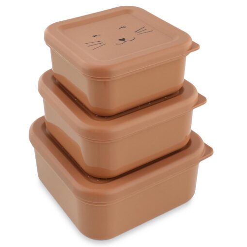 Trixie 3er-Set Snackboxen stapelbar | Katze – Bild 4