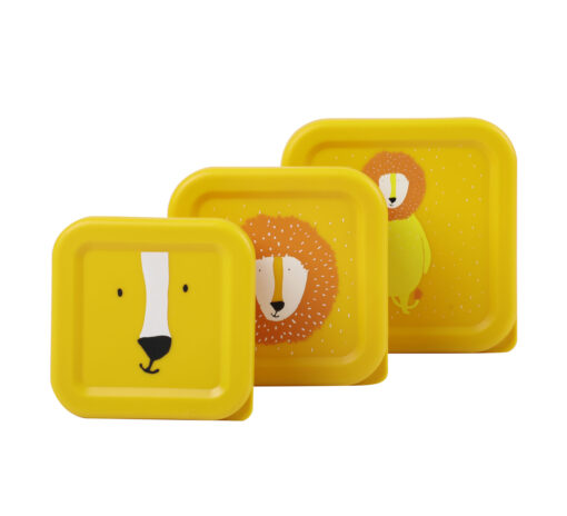 Trixie 3er-Set Snackboxen stapelbar | Löwe