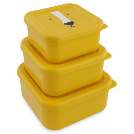 Trixie 3er-Set Snackboxen stapelbar | Löwe – Bild 3
