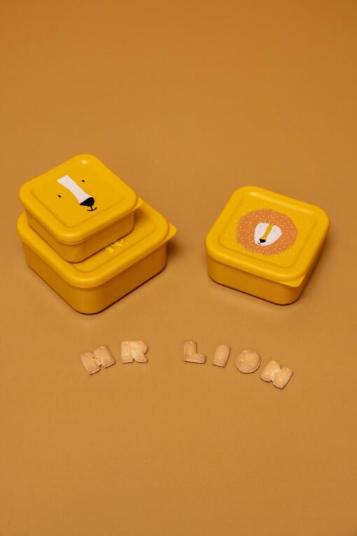 Trixie 3er-Set Snackboxen stapelbar | Löwe – Bild 4