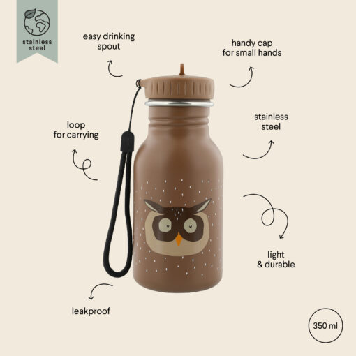 Trixie Trinkflasche 350ml | Eule – Bild 2