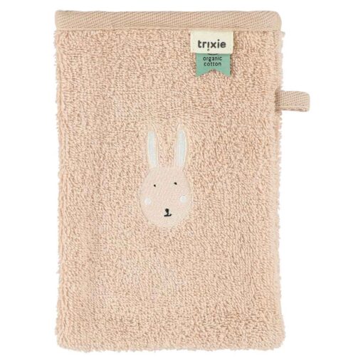 Trixie Waschhandschuh 2er Set (100% Bio Baumwolle) | Aura Rabbit
