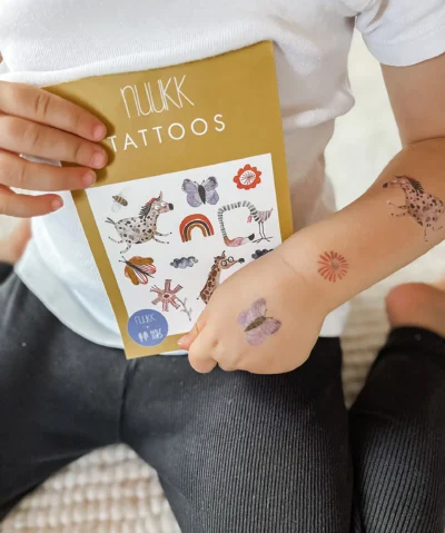 Vegane Bio Tattoos WUNDERLAND von Nuukk