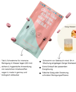 Hera AthenaPure Reinigungstabs (für Menstruations Schwamm)