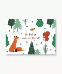 VIERUNDFÜNFZIG MINI Karte (A7) | Ein kleiner Weihnachtsgruss