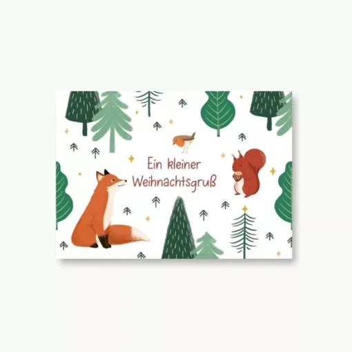 VIERUNDFÜNFZIG MINI Karte (A7) | Ein kleiner Weihnachtsgruss