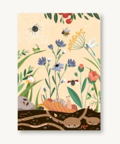 VIERUNDFÜNFZIG Postkarte | Gartenfreunde