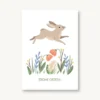 VIERUNDFÜNFZIG Postkarte | Ostern Osterwiese