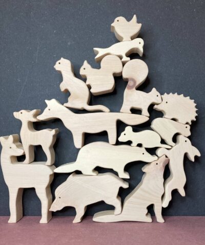 WOODLETTERS Holztier aus Arvenholz (Made in CH) | Alle Tiere