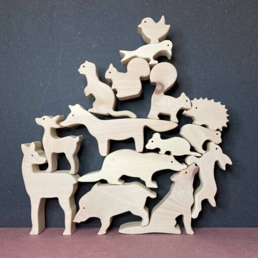 WOODLETTERS Holztier aus Arvenholz (Made in CH) | Alle Tiere
